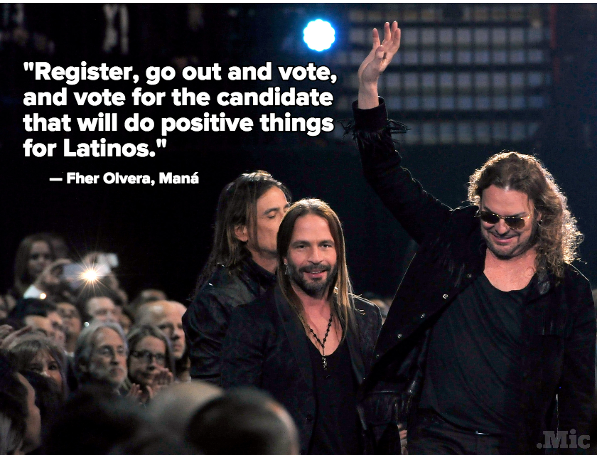 Musicians Protest Donald Trump's Racism With Song and Banner During the Latin Grammys