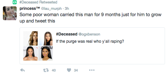 Zendaya Drags Man Who Asked Twitter Users If They Would Rape Her In A Real 'Purge'