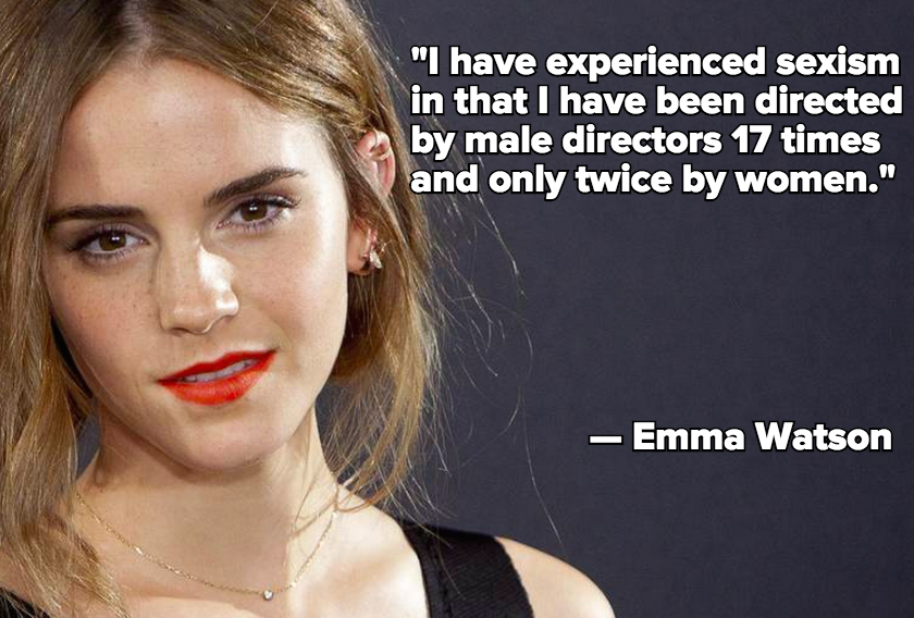 Emma Watson Gives The Numbers On Sexism In Hollywood Mic