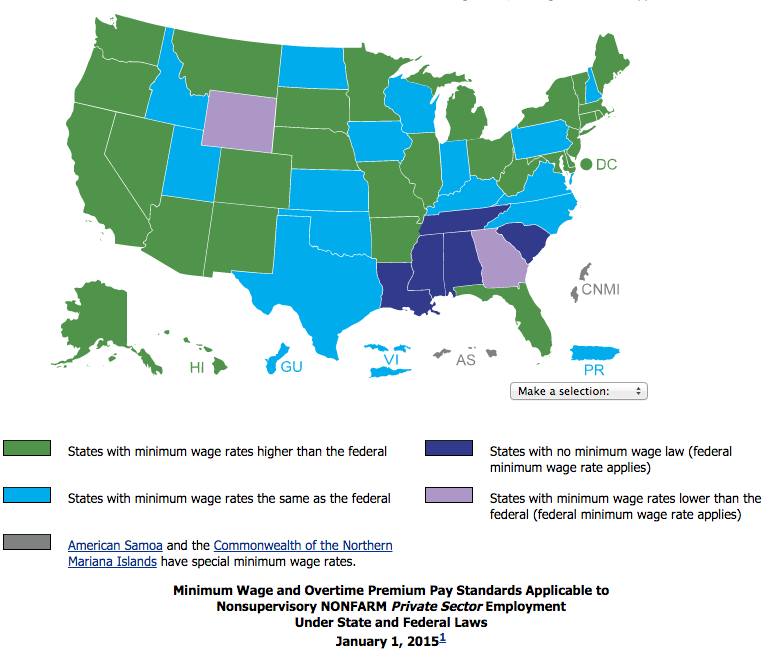 What Is The Federal Minimum Wage? Here's A State-by-State Look At Wage ...