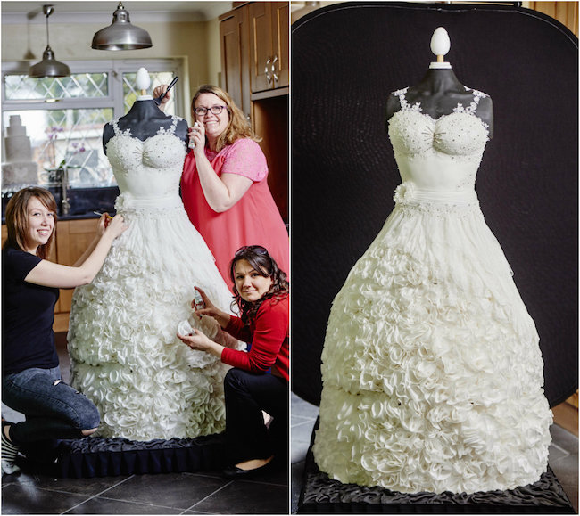 Behold the Wedding Dress You Can Eat After Wearing It Down the Aisle