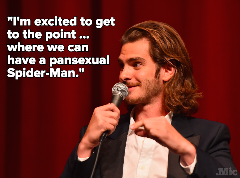 Andrew Garfield Is Ready for "a Pansexual Spider-Man"