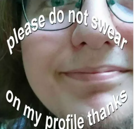 The Please Do Not Swear On My Profile Thanks Meme Going Viral On Facebook Explained Mic 